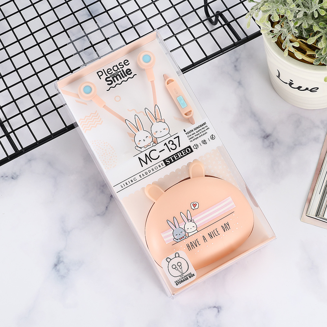 【 Gift Storage Box 】 Manufacturer wholesale wired in-ear headphones suitable for universal headphone cables of vivo and OPPO mobile phones pic 21