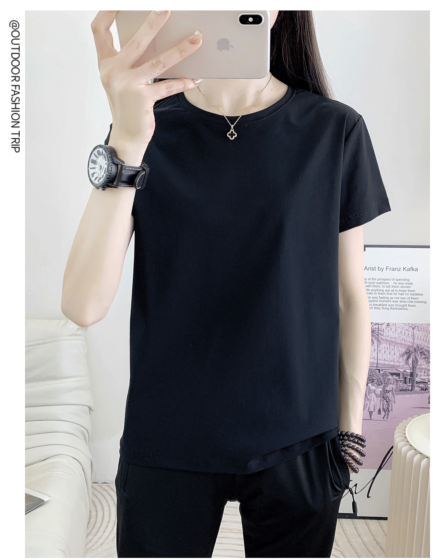 速干衣女短袖冰丝快干衣服批发户外运动跑步快干透气圆领t恤衫男详情48