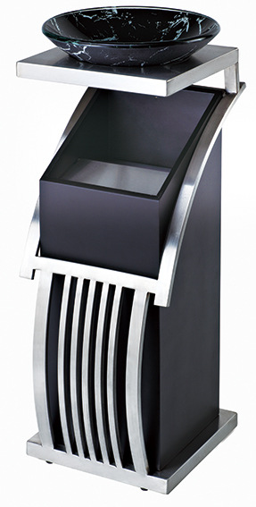 Creative Southern brand GPX-78C series new concept cigarette ash bin hotel storage stainless steel trash can pic 4