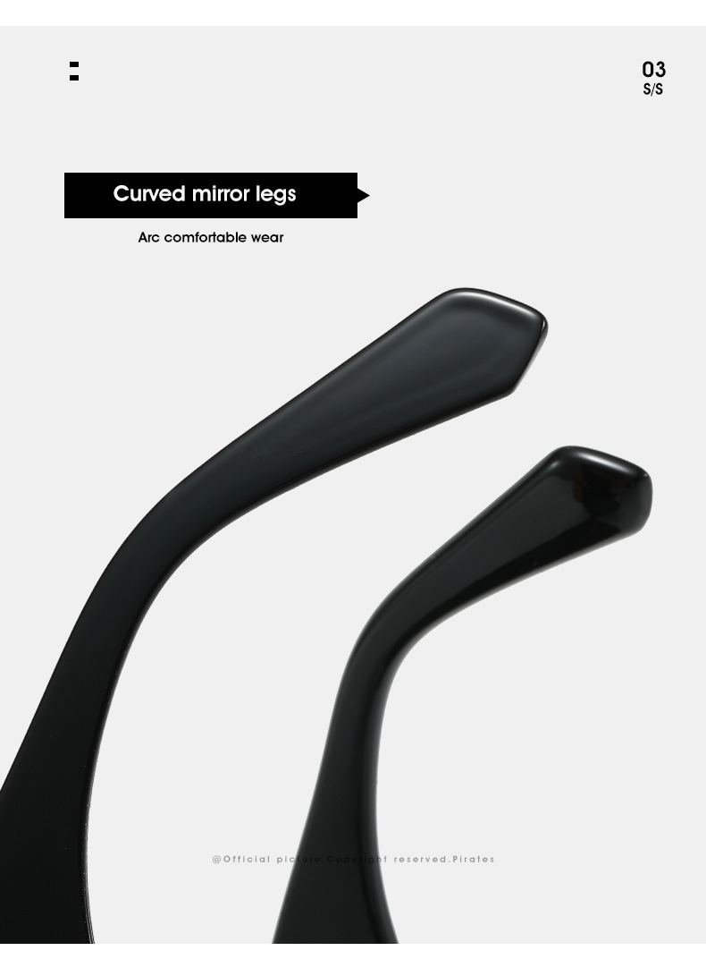 2023跨境新款猫眼太阳镜 欧美亚马逊新品热款个性炫彩彩虹色墨镜详情16