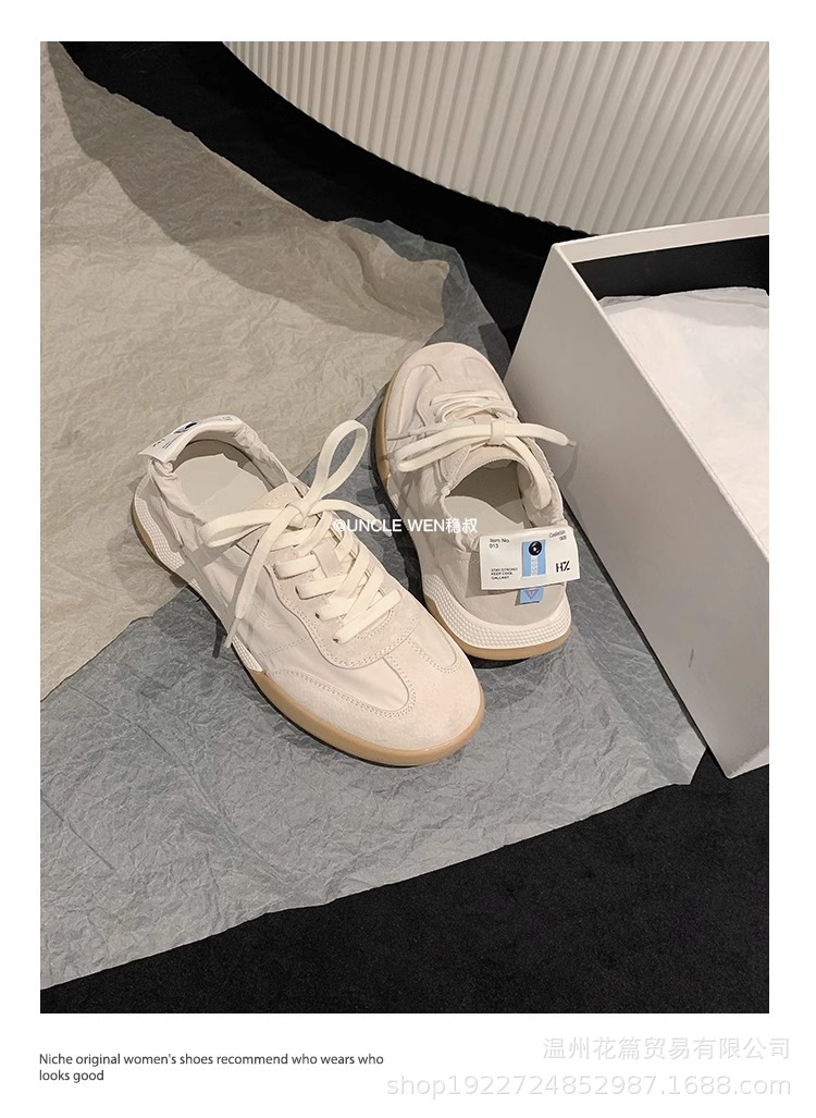 夏季新款低帮女鞋2023帆布板鞋韩版潮流百搭女士运动休闲阿甘薄款详情25