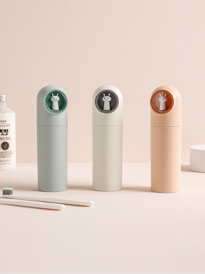 Household travel toiletry cup, mouthwash cup, toothbrush, toothpaste storage box, toothbrush box, portable toiletry cup, toothbrush holder pic 16