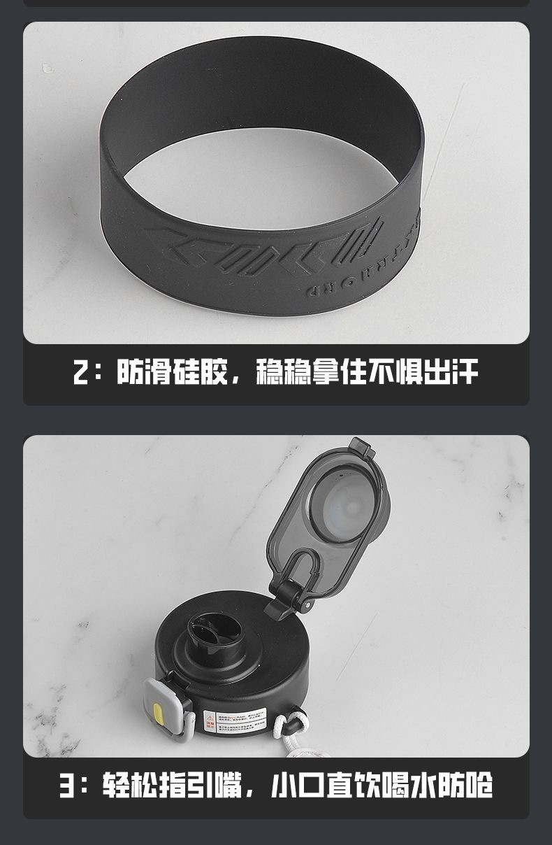 2025 Large-capacity fitness sports water cup, light luxury and high-end plastic straw cup, outdoor portable plastic cup customization pic 23