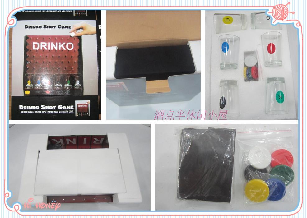 Wine fighting games, wine racks, bar supplies, wine tables, popular drinking games in European and American bars, toys, falling pieces pic 12