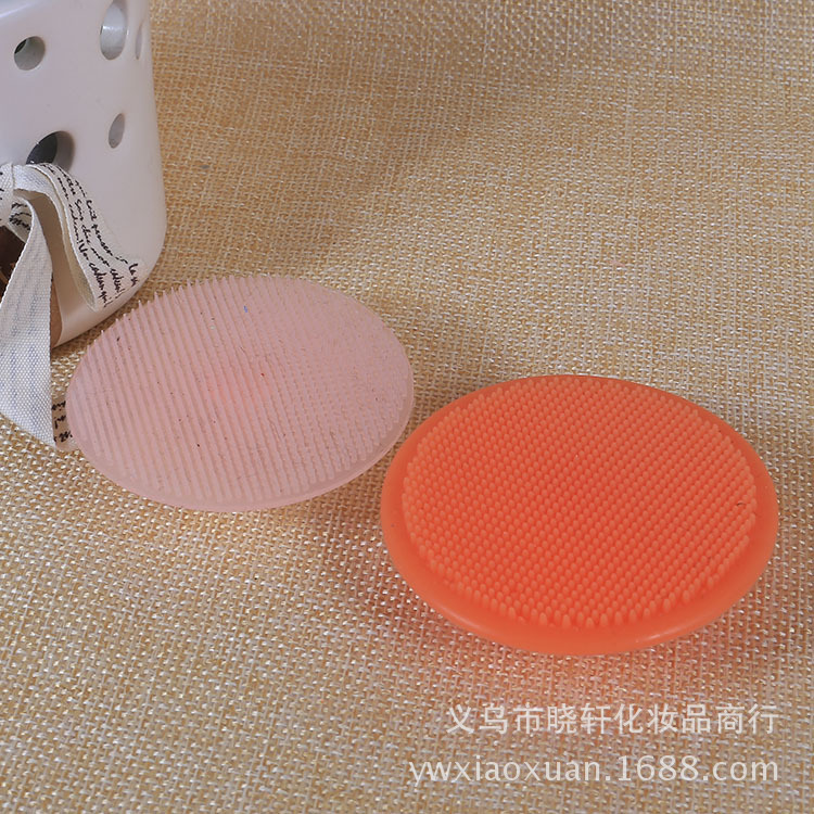 多色硅胶手动洁面刷脸部清洁器黑头刷洗脸 洁面仪 美容工具批发详情1