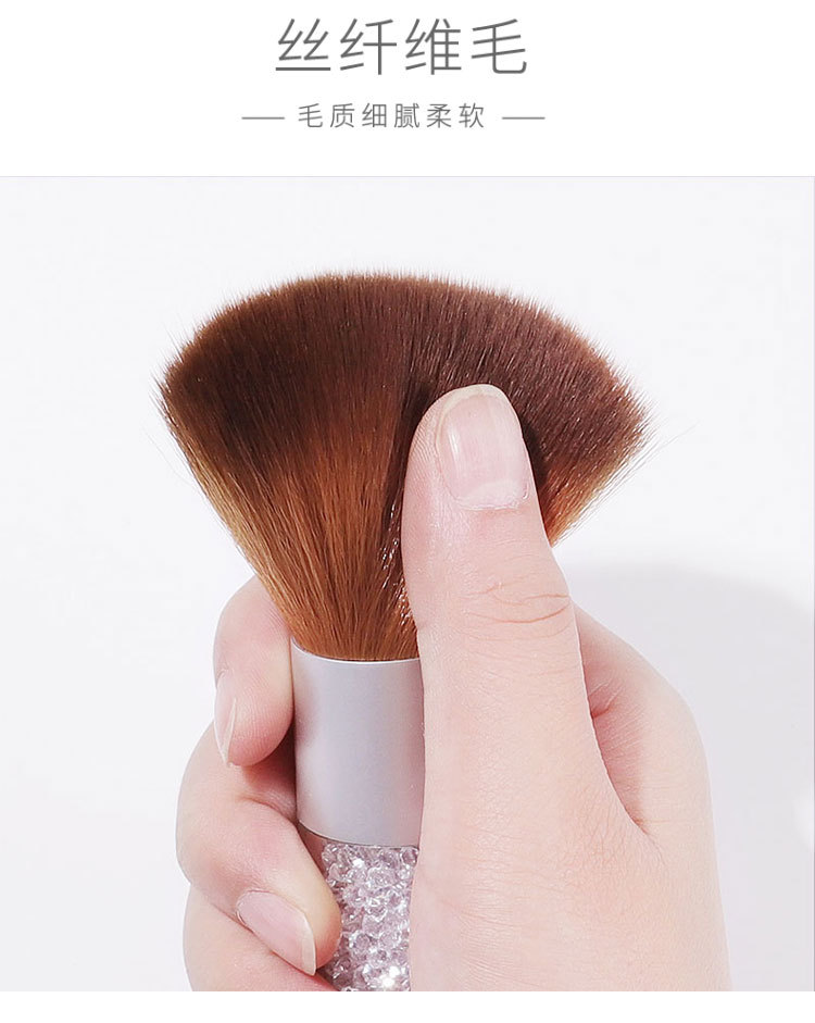shanilak ultra-thin semi-attached nail pads, special nail straps with diamonds, acrylic seven-color nail care tools, multi-functional cleaning brushes, and edge care brushes pic 6