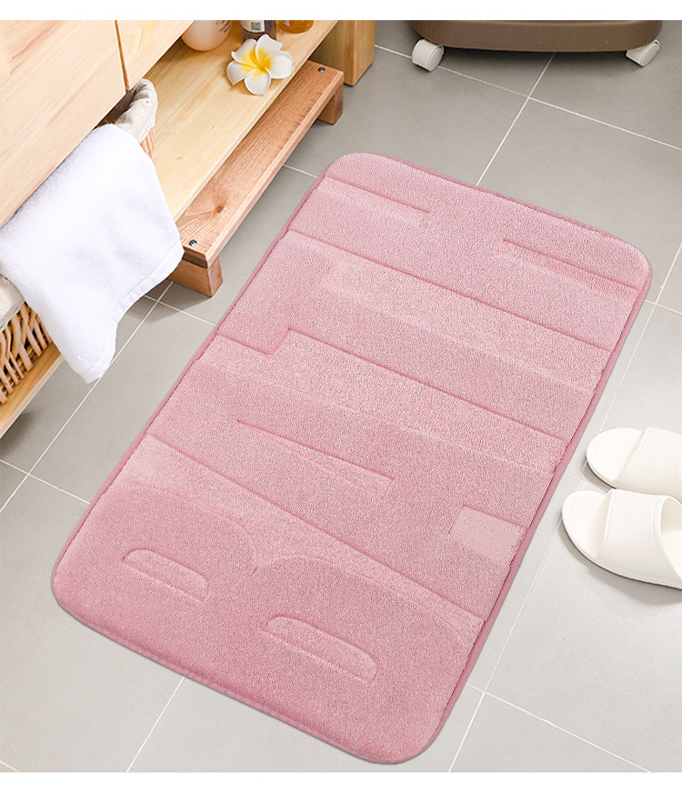 45X75 thickened absorbent floor MATS, door MATS, living room, bedroom, kitchen entrance floor MATS, bathroom anti-slip MATS, sponge MATS pic 13