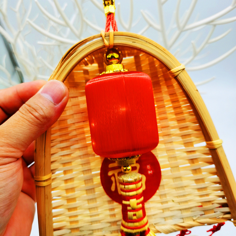 Copper coins, small brooms, dustpans, hanging ornaments, door decorations for moving into a new home, indoor hanging ornaments, TV wall decorations for the Qingming and Dragon Boat festivals pic 8