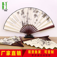 绢布竹质伴娘接亲折扇子女中国古风学生和风日式扇竹制品扇子批发详情7