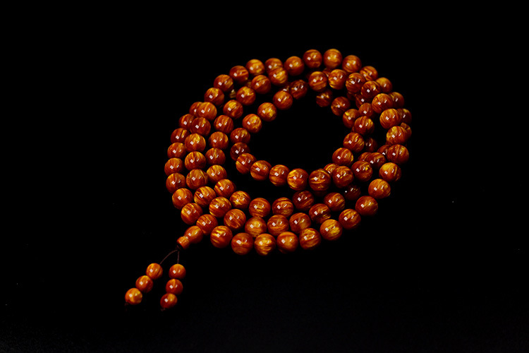 Gold Thread Sea Willow bracelet, 108 Buddhist Prayer beads bracelet, multi-circle black coral second-generation sea willow, 6-10mm wholesale pic 34