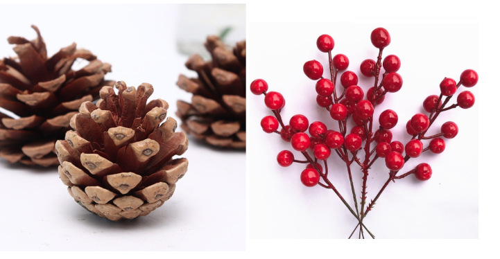 1.5-meter / 1.8-meter / 2.1-meter PVC mixed PE flocked tree with LED warm white light Christmas decoration pic 7