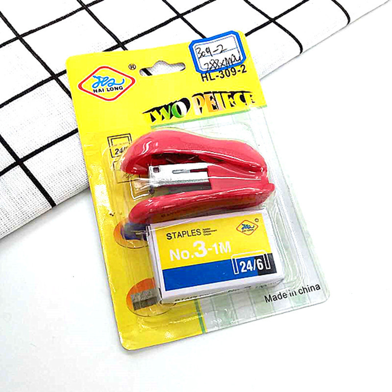 Factory direct sales of large-sized universal staples, binary card staplers, stationery products pic 1