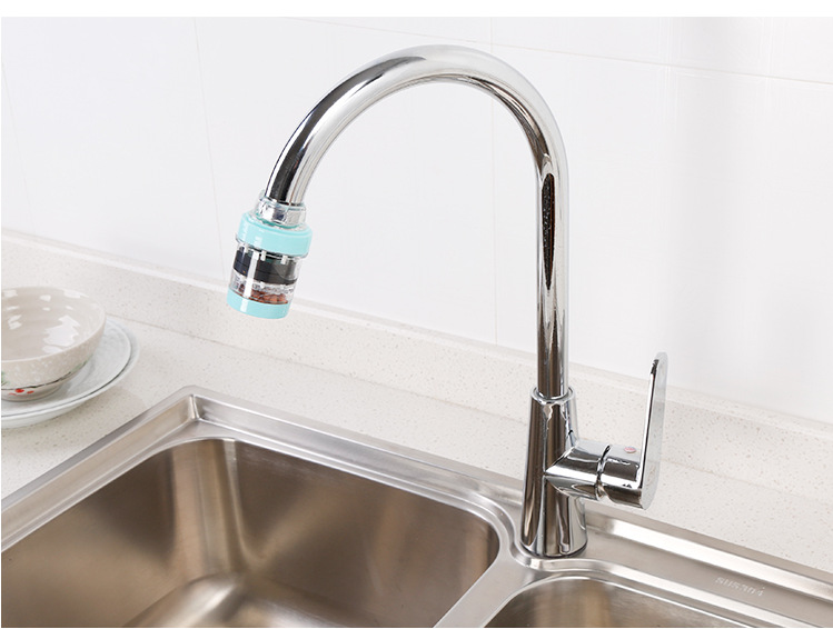 Tourmaline magnetized faucet filter, household kitchen, health care, bathroom, tap water purifier, bathroom water filter pic 6