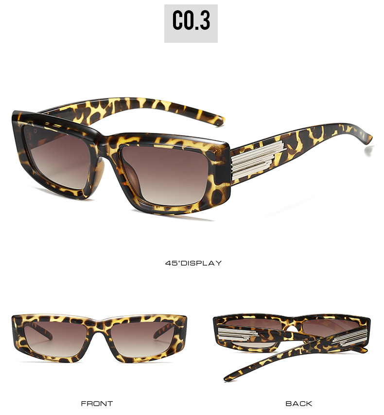 2023春季新款跨镜个性时尚太阳镜 韩版大框骑行出游百搭墨镜女详情9