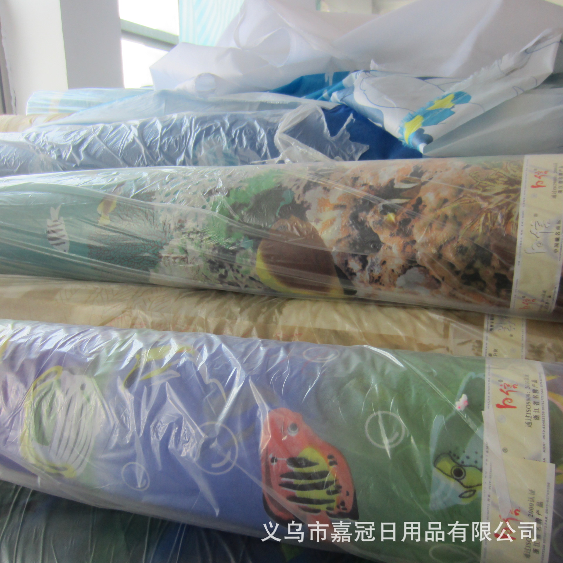 European-style colored printed polyester apron, waterproof thickened, non-stick to oil kitchenware pic 5