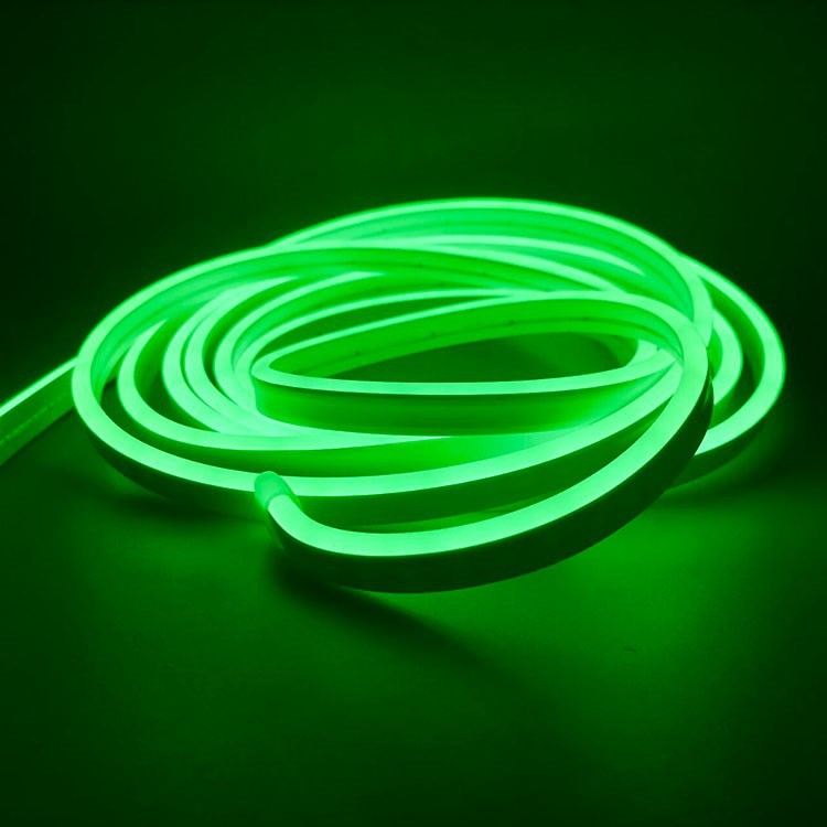 LED silicone neon light strip set: 12v low-voltage 6x12 high-brightness monochrome DIY-shaped decorative flexible line light pic 12
