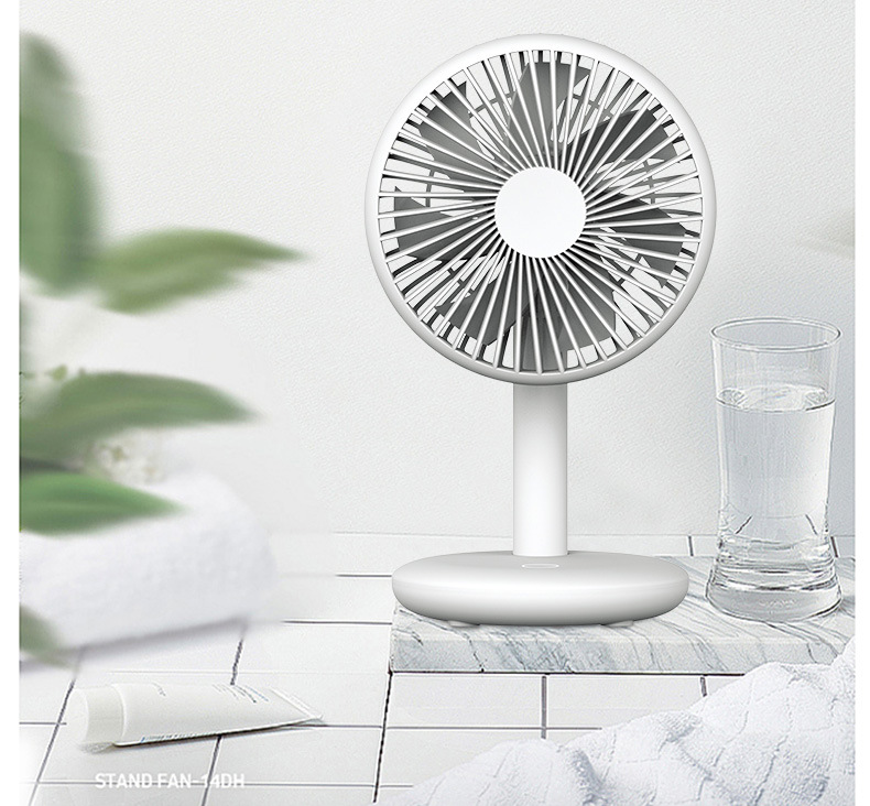 Desktop fan, USB charging, mini four-speed adjustable, small fan, silent, strong wind force, small electric fan for the office pic 22