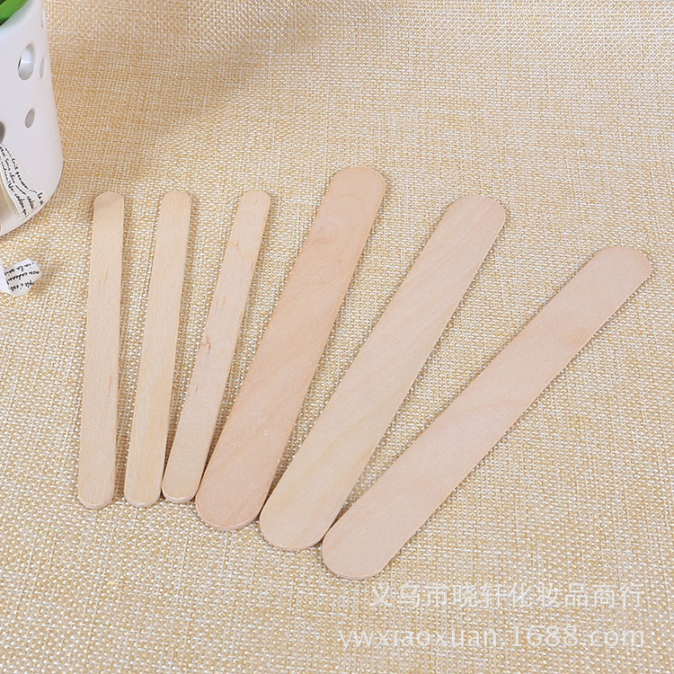 木质材料一次性压舌棒压舌板 压舌片调蜡棒脱毛 美容工具批发详情2