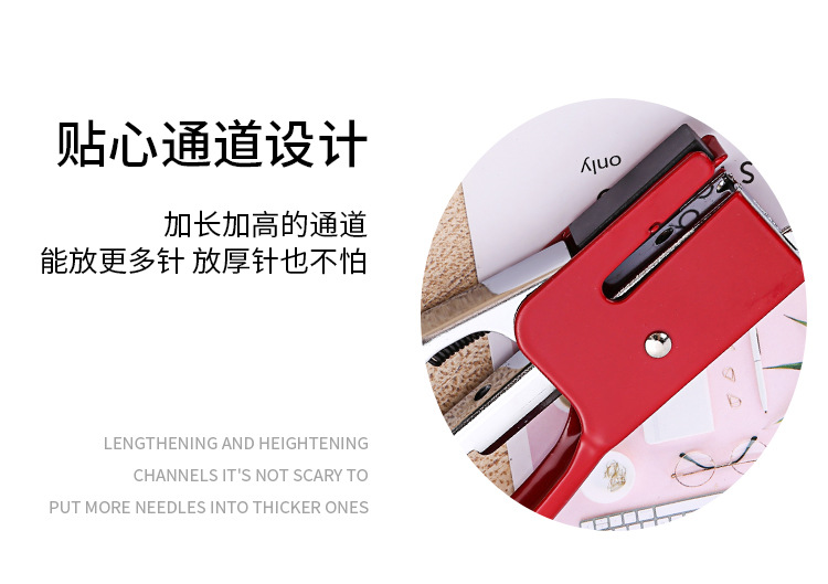 Compact direct-sale office stapler for factory use, with a sturdy and durable metal body, No. 10# stapler pic 9