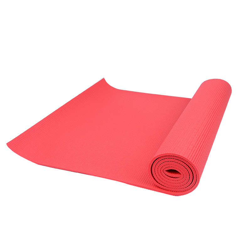 وتوزع أوراق اليوغا من طراز PVC6mm على شكل أحشاش سميكة ضد الانزلاق في الهواء الطلق pic 9