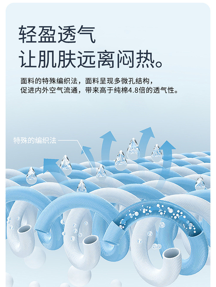 速干冰丝棉 圆领凉感刺绣拼接短袖t恤男2024夏季新款潮半袖体恤衫详情5