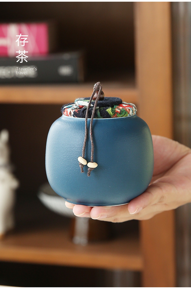 Travel tea set, ceramic quick customer cup, portable one pot, three cups, company business gift, festival souvenir, logo pic 33