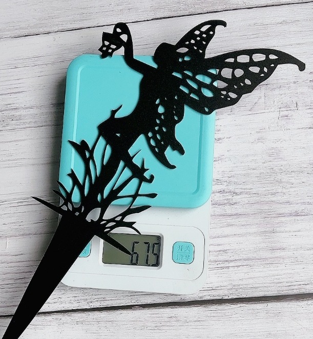 跨境新款庭院插件花仙子装饰户外摆件铁艺精灵雕塑金属蒲公英装饰详情4