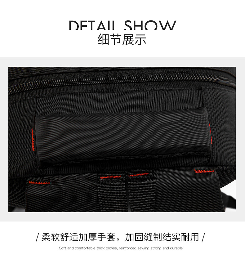 Large-capacity leisure travel backpack, 17-inch computer bag, custom-made backpack, simple schoolbag for junior high school, senior high school and college students pic 14