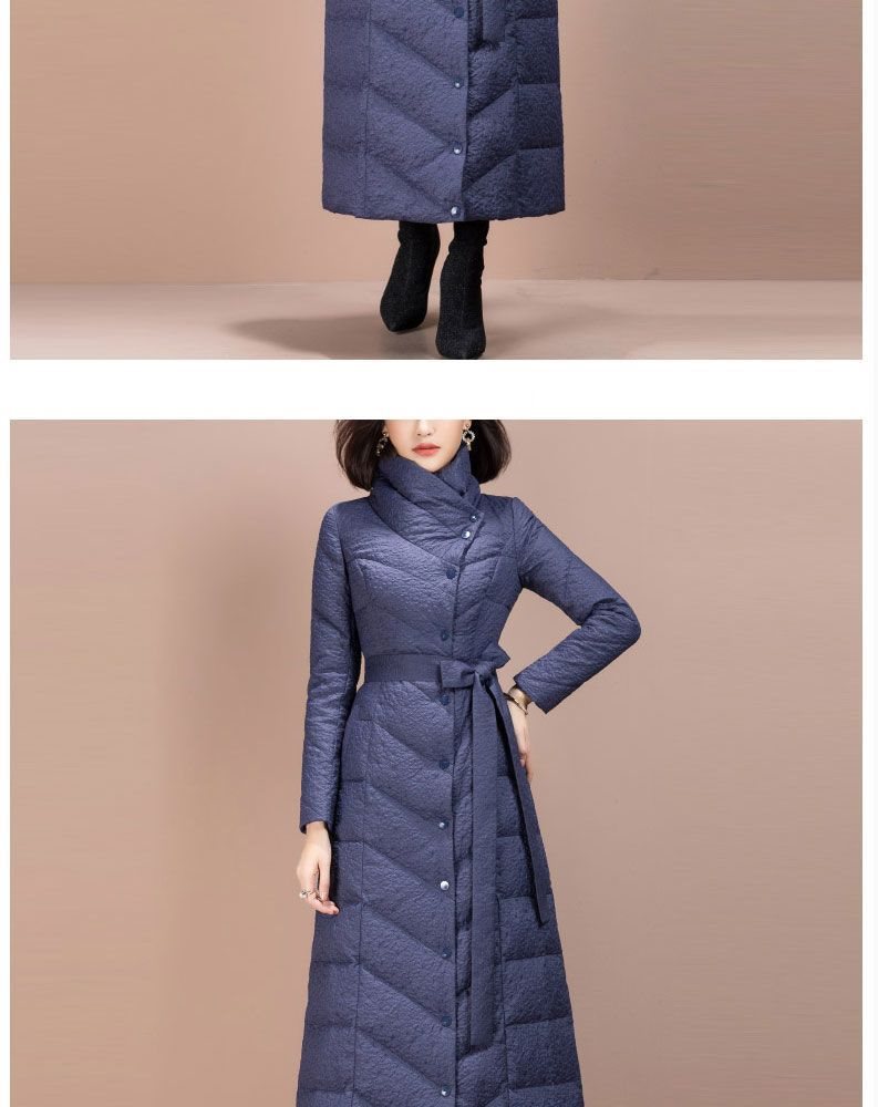 长款羽绒棉服女2020年新款长过膝时尚收腰显瘦加厚冬季外套女装详情5
