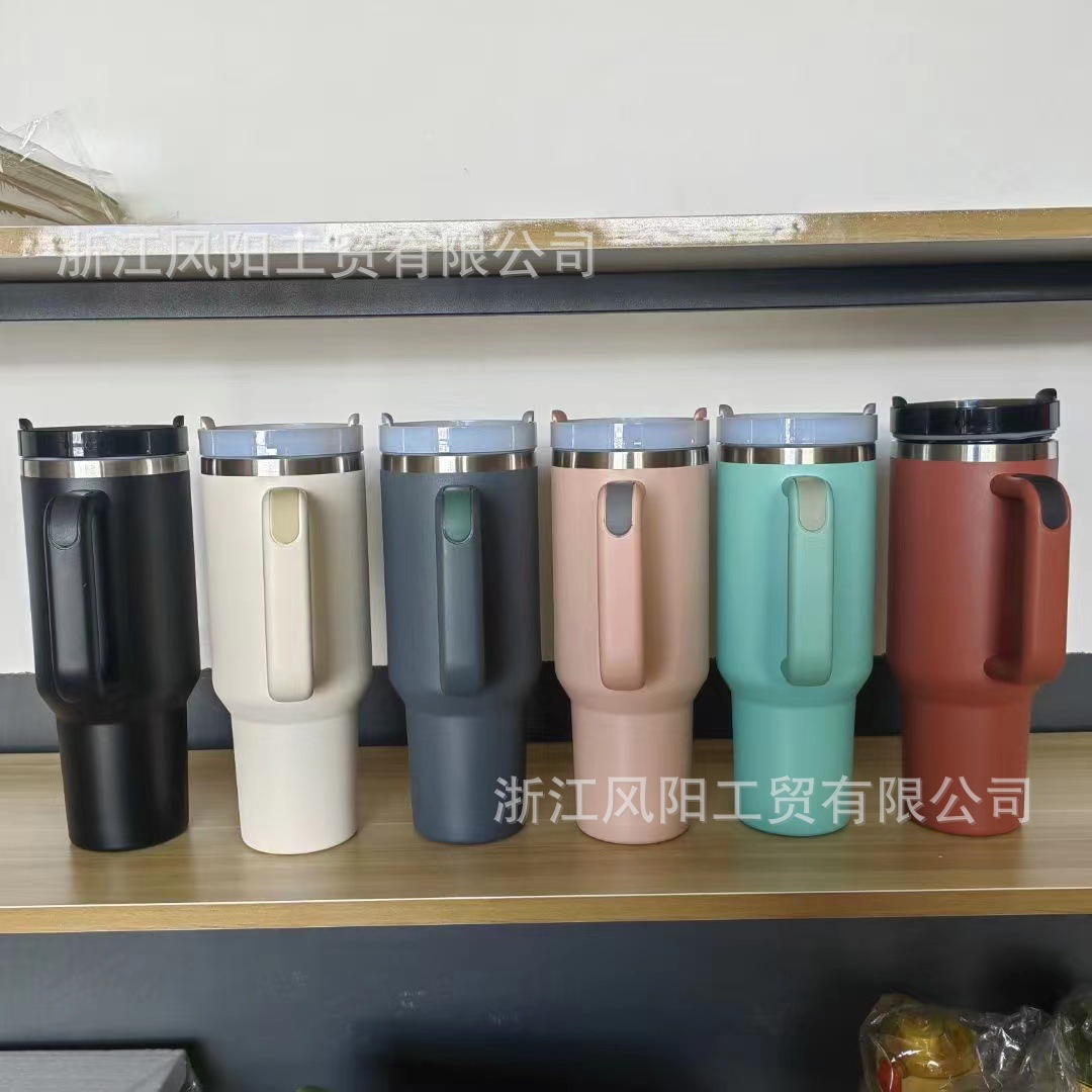 跨境欧美40oz手柄杯冰霸杯304不锈钢汽车杯保温保冷车载杯详情21