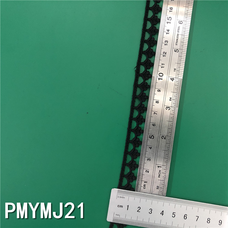 New Lolita embroidery water-soluble lace, milk silk single-sided small flower wave lace, lace with barcode pic 67