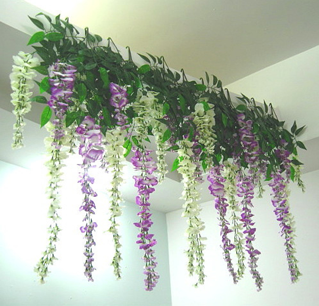 Long-branch delphinium, artificial hyacinth, artificial silk flower, single tall and long-branch wedding flowers for landscape direct sales pic 31