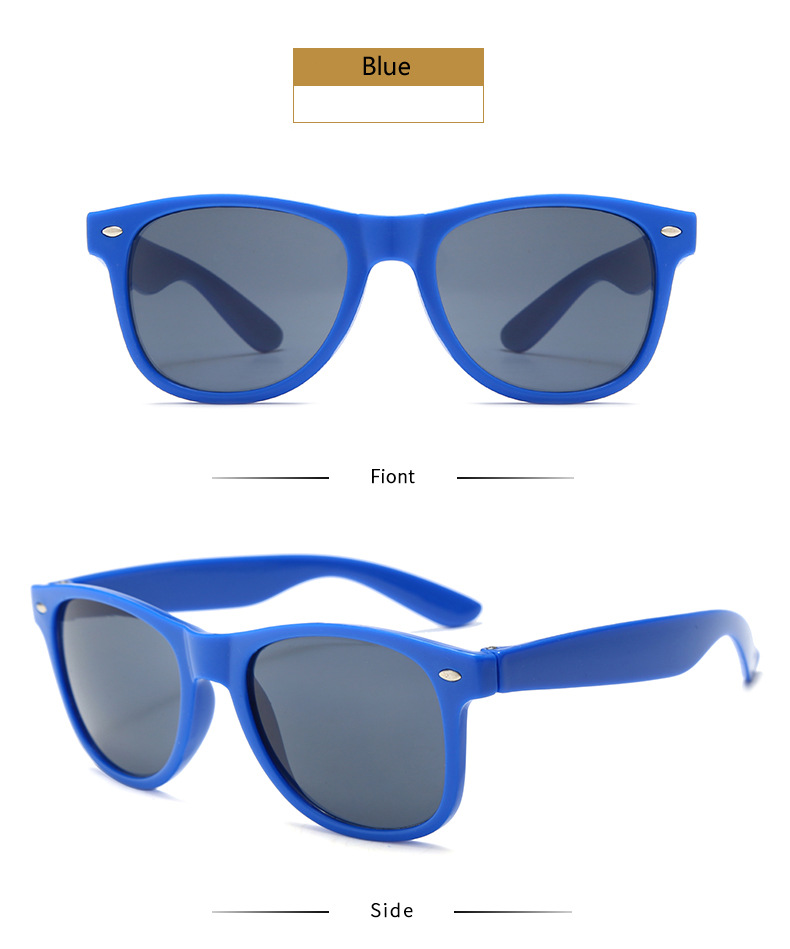 FDA cross-border rice nail sunglasses, customizable Logo promotional gift glasses, street style rainbow party sunglasses for both men and women pic 19