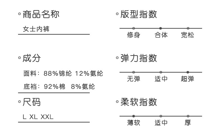 跨境直邮 冰丝无痕女士安全裤 中高腰防走光内裤女 收腹提臀平角打底裤 舒适透气详情18