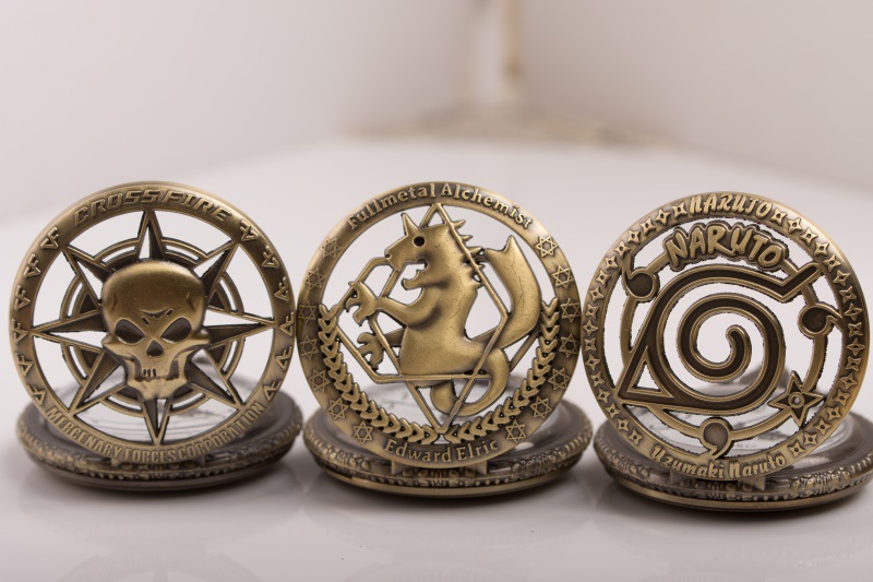 跨镜一件代发海马弹 复古翻盖项链大号怀表欧美抖音旅游区爆款详情6