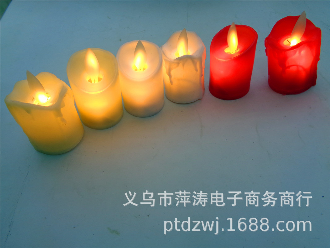 Gift: LED No. 2 candle night light, romantic guide for men and women, magic candle, street stall supply, factory direct sales pic 12