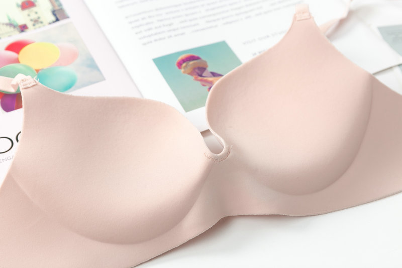 2022 One-piece sexy seamless small breast gathering underwear for women, thick cup without steel rings, adjustable bra cover for girls pic 13