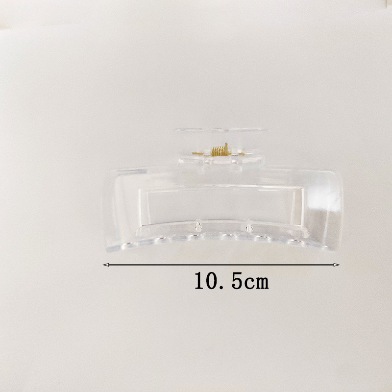 热门发夹各样式透明抓夹大号流行发卡创意 DIY百搭发饰鲨鱼夹批发详情17