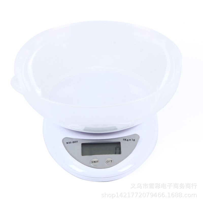 WH-B05 Kitchen electronic scale, 5kg scale, mini baking food scale, household kitchen scale, electronic scale, platform scale pic 23
