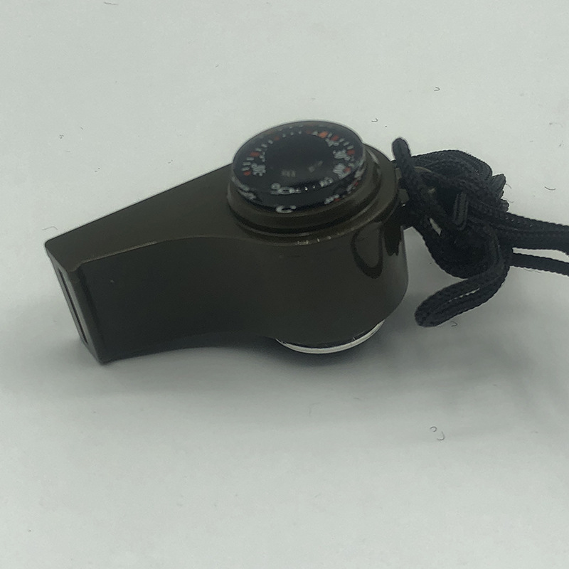 Outdoor life-saving thermometer, compass, whistle, multi-purpose 3-in-1 lanyard compass H3-1 pic 7