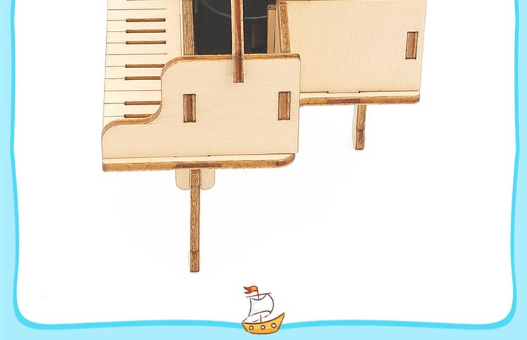 DIY Piano Music Box (Simple) - Handmade Science Experiment Invention Educational Aid pic 19