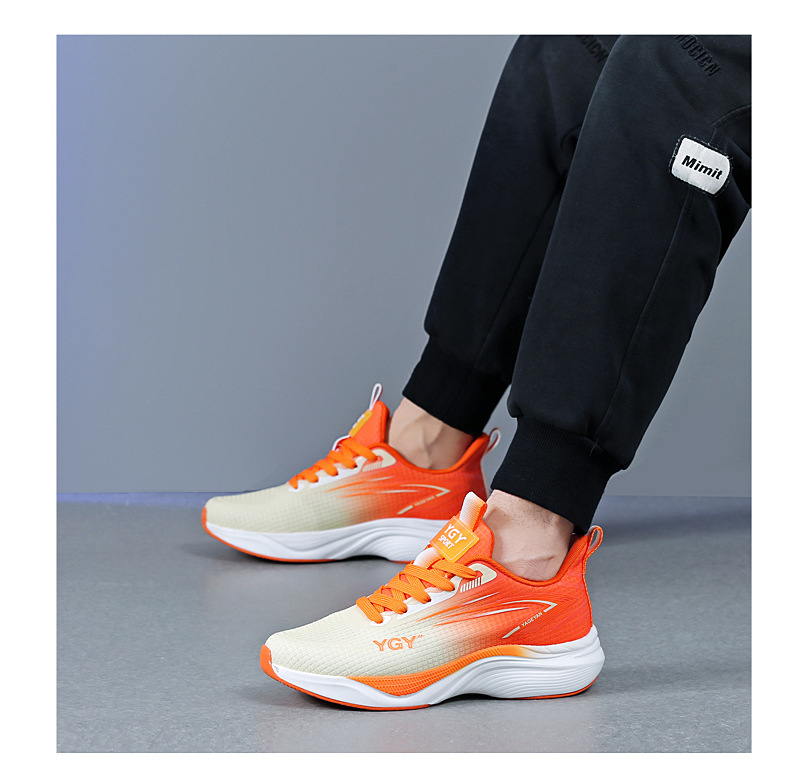 新款男女飞织网面鞋透气轻便跑步防滑运动鞋软底广场舞鞋健身鞋详情37