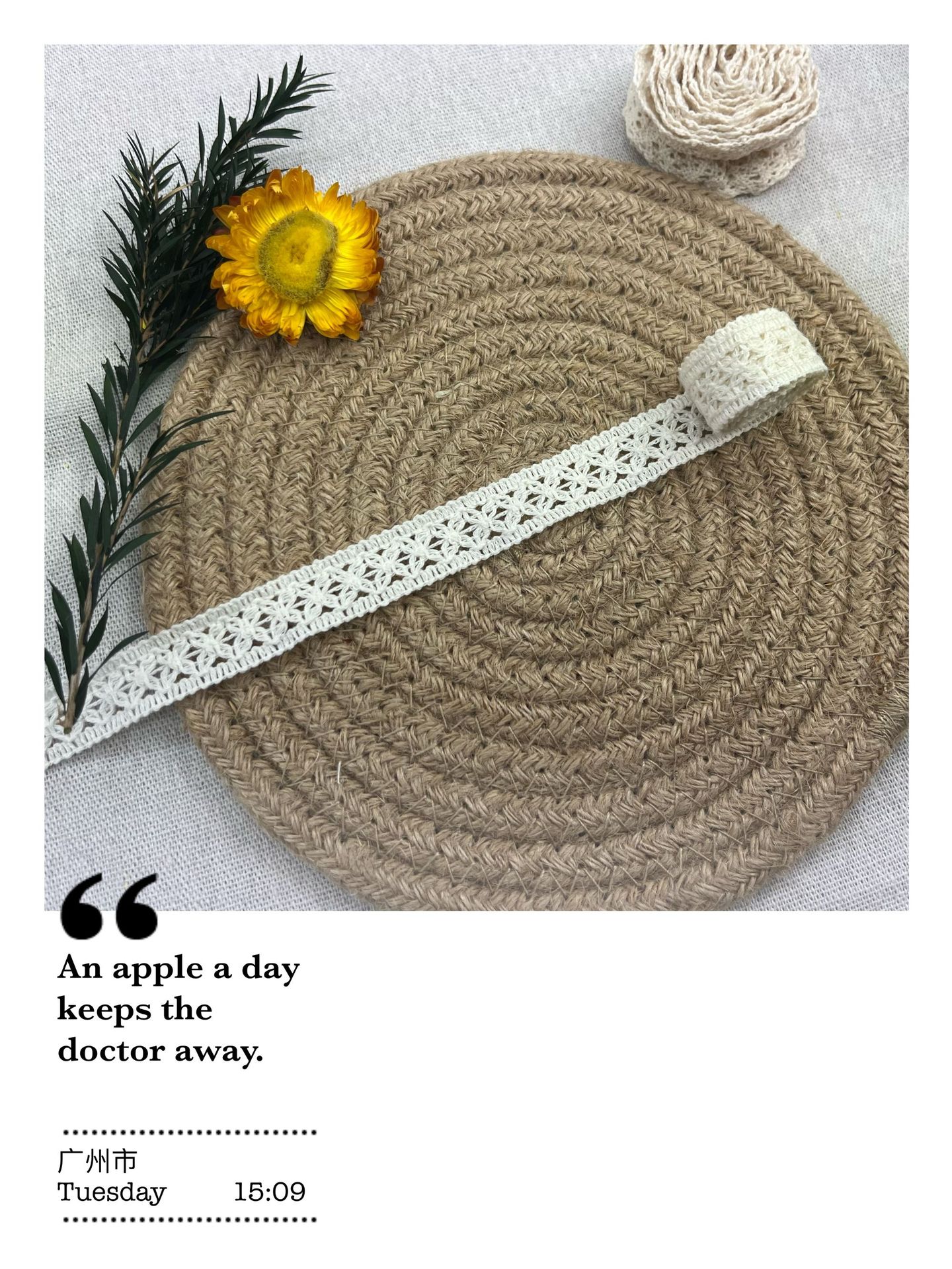 Wholesale of lace cotton thread, Pingyang lace woven clothing accessories, cotton thread, lace accessories, clothing lace pic 12