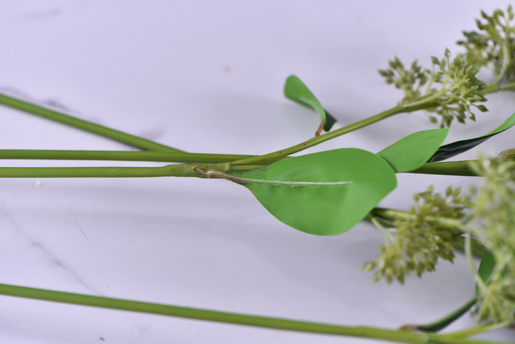 Artificial flower bouquets, flower arrangements, green plants, Dingding grass, artificial flowers, living room ornaments, decorative items, plastic flowers, photography props, silk flowers, artificial plants pic 17