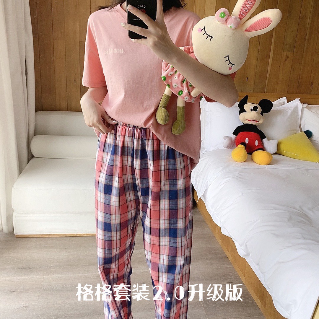 Gege Set Japanese-style Home Wear 2.0 Upgraded Version, Japanese-style color contrast simple, genuine product hair distribution wechat business pic 8