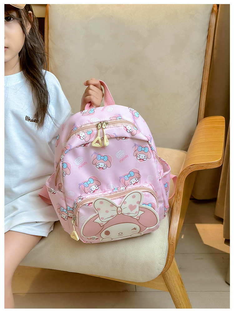 新款三丽鸥儿童包卡通可爱男女童减负幼儿园书包儿童双肩背包批发详情22