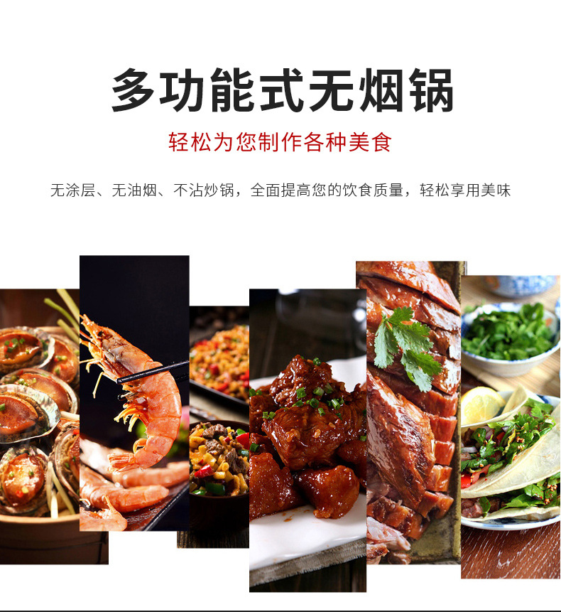 Thickened double-handled large wok, hotel and restaurant, commercial single-handled wok, household smokeless, non-stick, uncoated iron wok, special wok for stir-frying, cookware, kitchenware, hotel supplies, double-handled wok, stainless steel wok pic 6