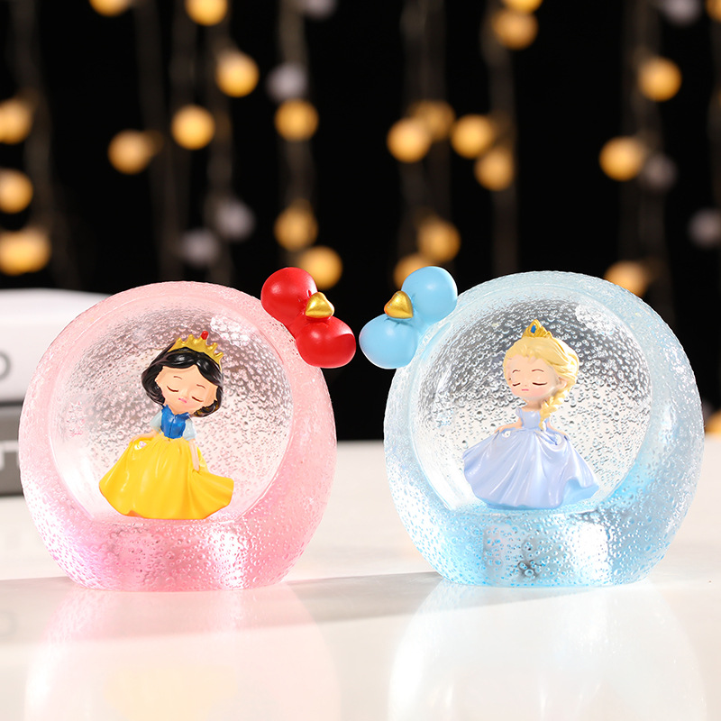 Wholesale of creative new gradient color Magic Princess star lights, girlish heart luminous night lights decorative gifts pic 2