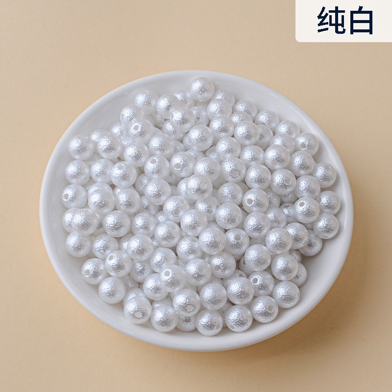 Pure white, pore-free, wrinkled, pearl-like cotton beads are available in any size. Wholesale from the manufacturer with favorable prices pic 4