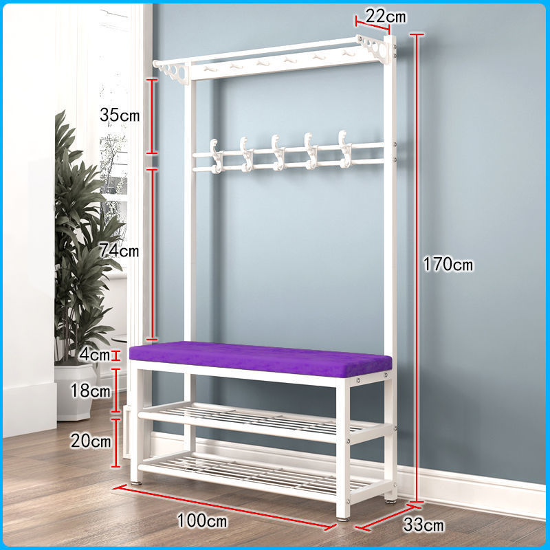 The small entrance hall with a coat rack can accommodate soft-padded cushions and a shoe rack pic 1